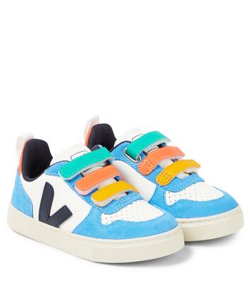 Sneakers V-10 in pelle e suede | Veja Kids