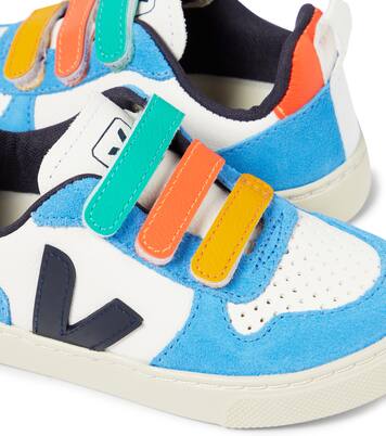 Sneakers V-10 in pelle e suede | Veja Kids