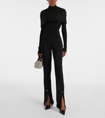 Top aus Rippstrick | Mugler