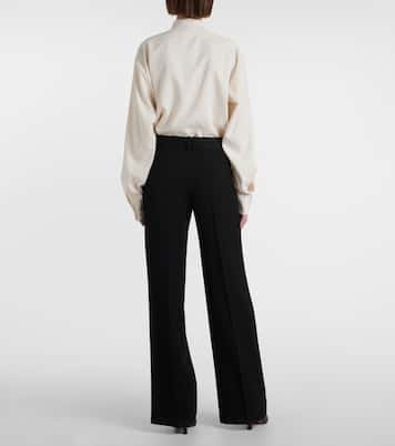 Encore wool wide-leg pants | The Row