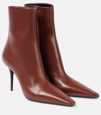 Botines Ashley 90 de piel | Saint Laurent