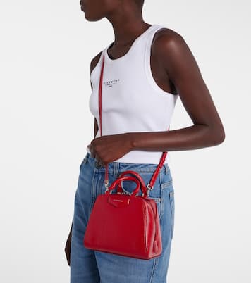 Tote Antigona Cube Nano aus Lackleder | Givenchy