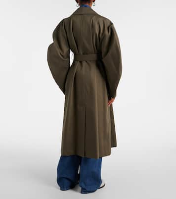 Gabardina de dril de algodón con cinturón | Loewe