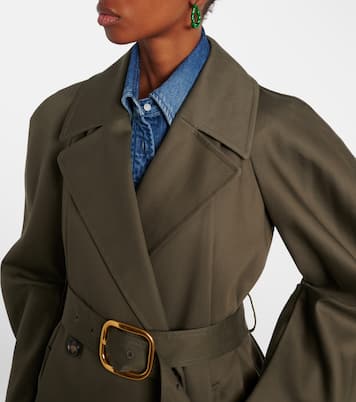 Gabardina de dril de algodón con cinturón | Loewe