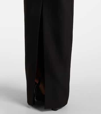 Abito lungo con applicazione floreale | Roland Mouret
