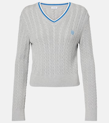 Jersey cropped de algodón | Loewe