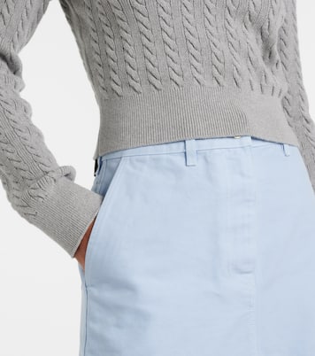Jersey cropped de algodón | Loewe