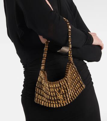 Bolso al hombro Evening Mini bordado | Saint Laurent