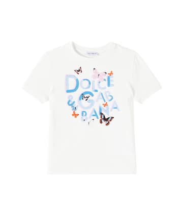 Camiseta de algodón estampada | Dolce&Gabbana Kids