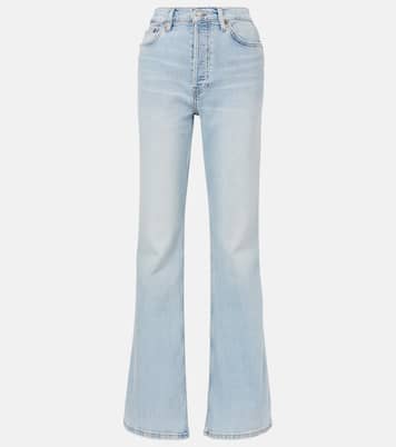 High-Rise Flared Jeans The Riding Jean | Re/Done