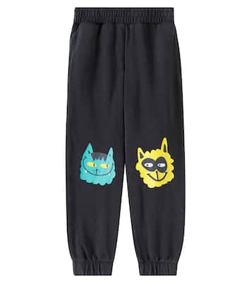 Printed cotton jersey sweatpants | Stella McCartney Kids