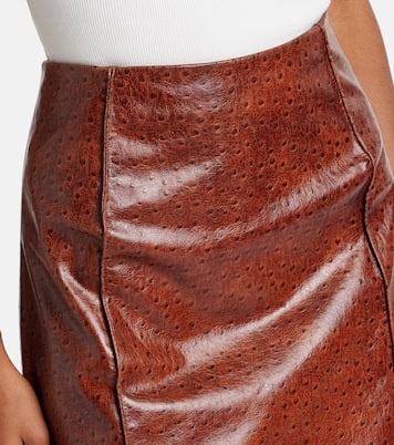 Minigonna in pelle | Jacques Wei