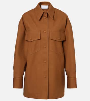 Sobrecamisa de ante sintético | Stella McCartney