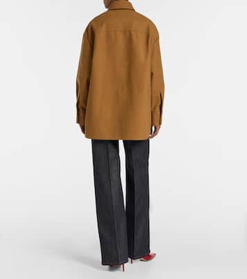 Sobrecamisa de ante sintético | Stella McCartney
