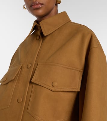 Sobrecamisa de ante sintético | Stella McCartney