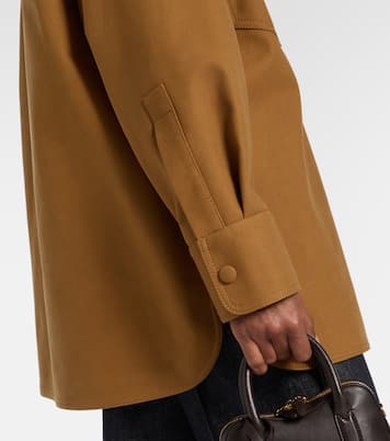 Sobrecamisa de ante sintético | Stella McCartney