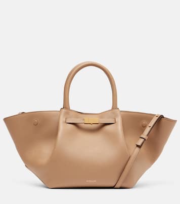 New York Midi leather tote bag | DeMellier
