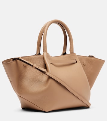 New York Midi leather tote bag | DeMellier
