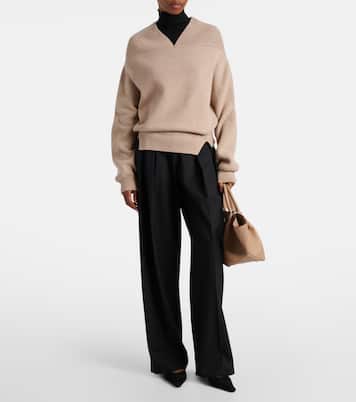 New York Midi leather tote bag | DeMellier