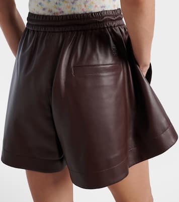 Leather shorts | Loewe