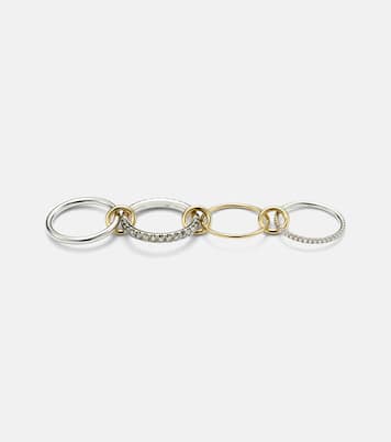 Bague Arla en argent sterling et or jaune 18 ct et diamants | Spinelli Kilcollin