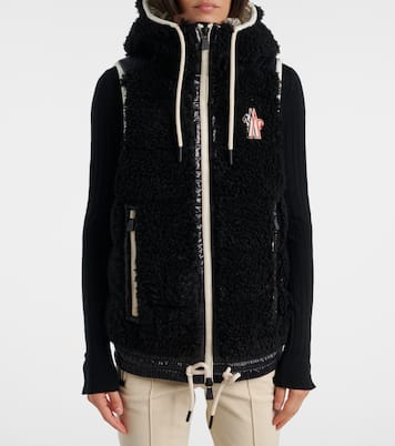 Hooded down vest | Moncler Grenoble