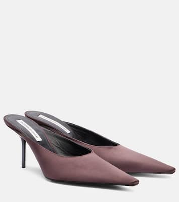 Mules en satin | Victoria Beckham