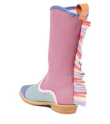 Embroidered ankle boots | Stella McCartney Kids
