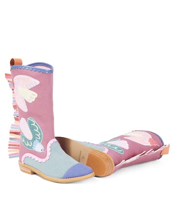 Embroidered ankle boots | Stella McCartney Kids