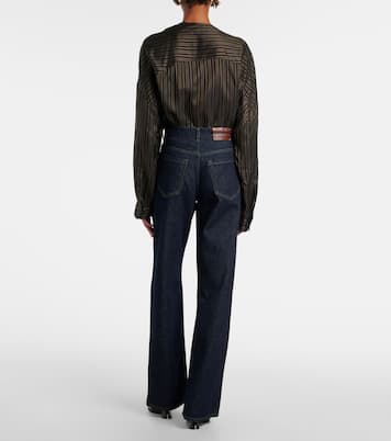 High-rise wide-leg jeans | Dries Van Noten