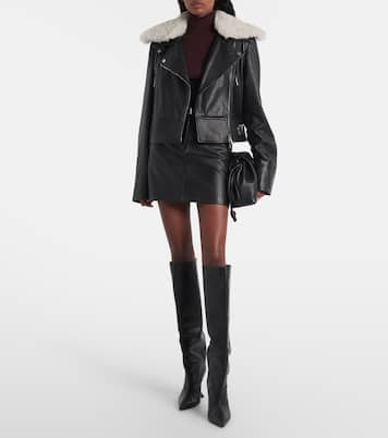 Mini-jupe Patto en cuir | Sportmax