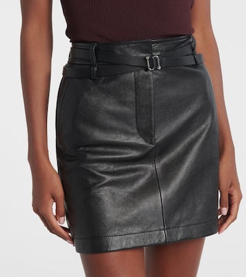 Mini-jupe Patto en cuir | Sportmax