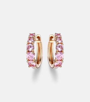 Ohrringe Graduated aus 18kt Gelbgold mit Saphiren | Anita Ko