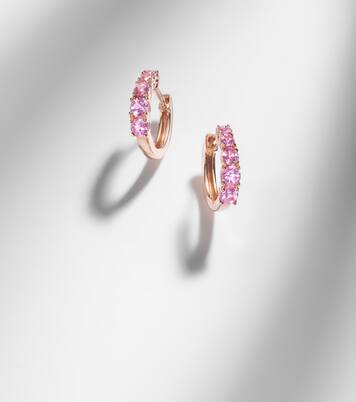 Ohrringe Graduated aus 18kt Gelbgold mit Saphiren | Anita Ko