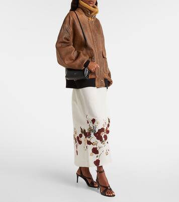 Kye Mini leather crossbody bag | Khaite