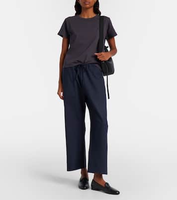 Jane wool-blend wide-leg pants | Leset