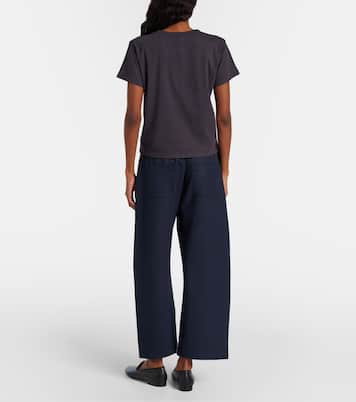 Jane wool-blend wide-leg pants | Leset