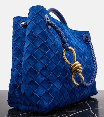 Andiamo Small suede tote bag | Bottega Veneta