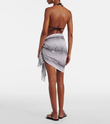 Icaria cotton and silk beach cover-up | Heidi Klein