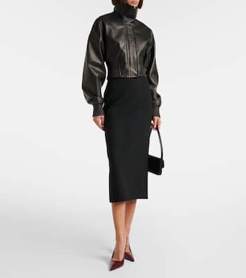 Pumps slingback in pelle | Victoria Beckham