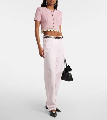 High-rise wide-leg jeans | Magda Butrym