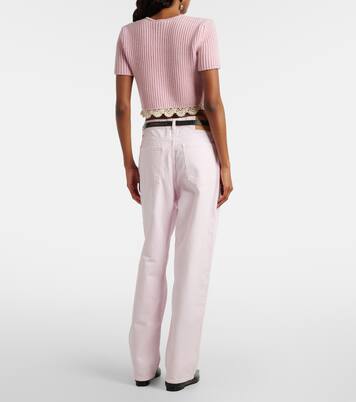 High-rise wide-leg jeans | Magda Butrym