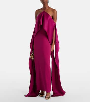 Nan draped satin gown | Taller Marmo
