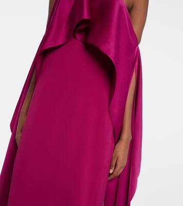 Nan draped satin gown | Taller Marmo