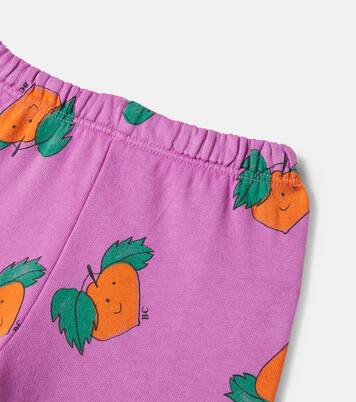 Baby Bedruckte Jogginghose Tangerine aus Jersey | Bobo Choses