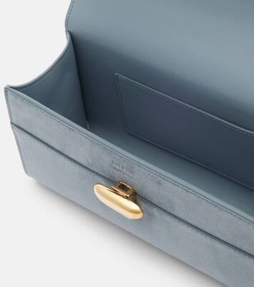 Symmetry Chain Mini suede crossbody bag | Savette