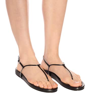 Sandalen aus Leder | Prada