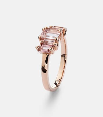 14kt rose gold ring with morganite | Suzanne Kalan
