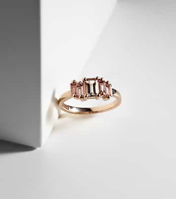 14kt rose gold ring with morganite | Suzanne Kalan