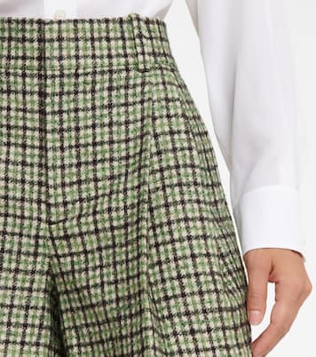 Shorts in tweed a quadri | Chloé